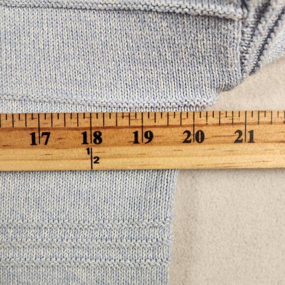 Cupcakes and Cashmere Cardigan Revolve Women’s SZ M Blue Textured Knit Buttons - Picture 10 of 13